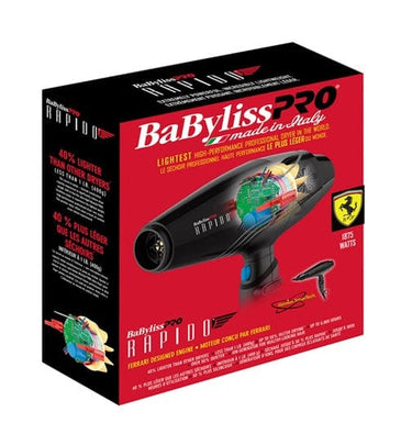 BABYLISS PRO_Rapido Lightest High Performance 1875 Watts Hair Dryer_Cosmetic World